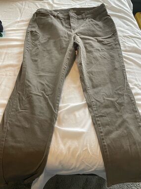 Style & Co. Curvy Skinny Leg Pants in Olive